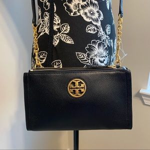 Tory Burch Carson Zip Top Crossbody Bag